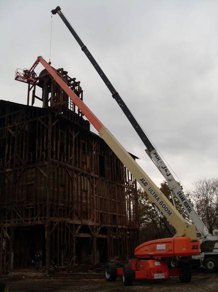 Attica Elevator - Removing the Roof and Cupola